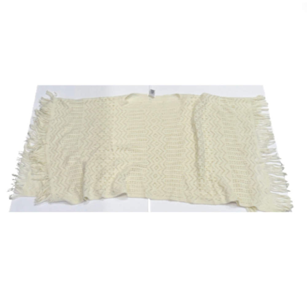 Maurice’s Cream Crochet Poncho